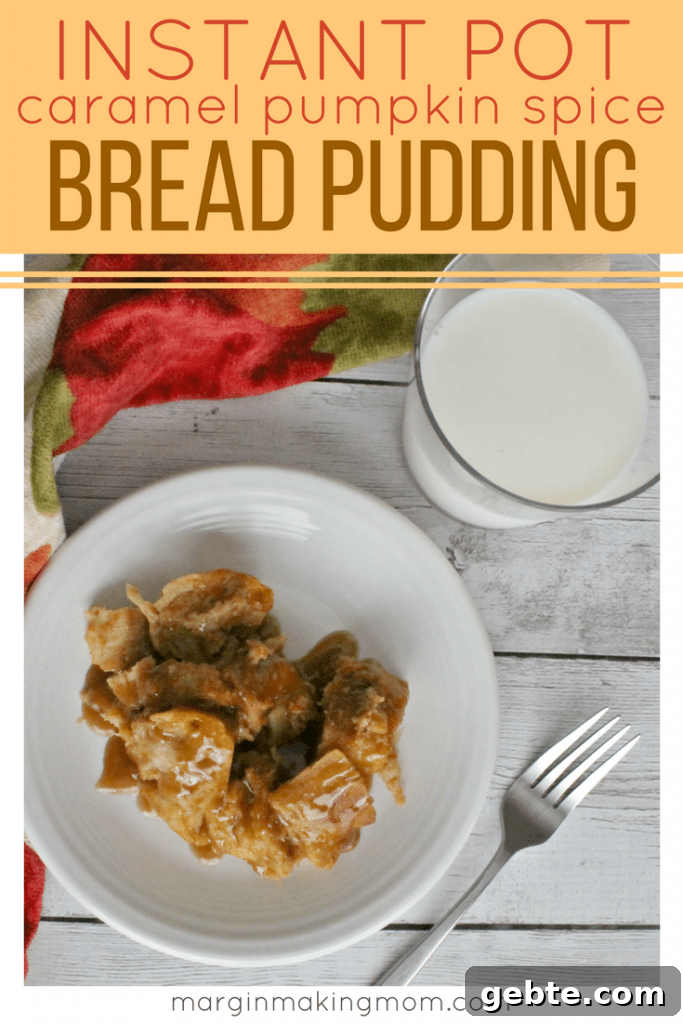 Pressure Cooker Caramel Pumpkin Spice Bread Pudding 8 How to make caramel pumpkin spice bread pudding in the pressure cooker