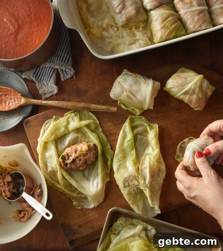 Cabbage dish from cookbook
