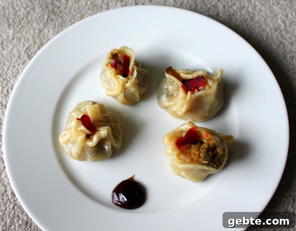 ShuMai SiuMai dumplings Vegan ShuMai SiuMai dumplings closeup