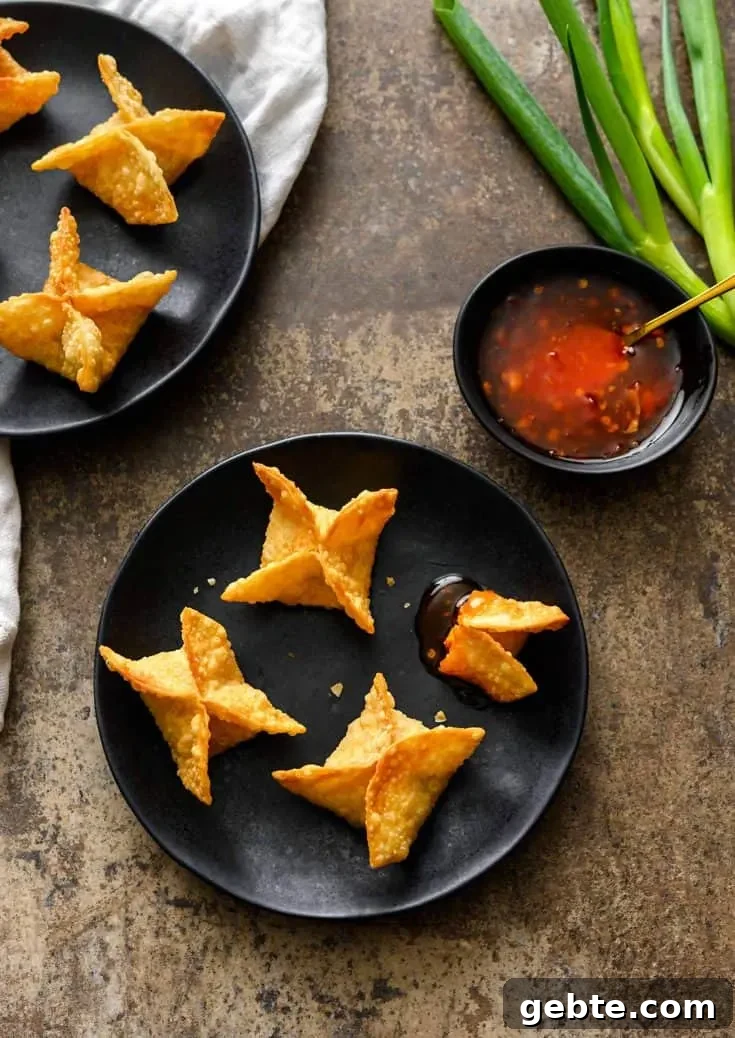 Vegan Crab Rangoon