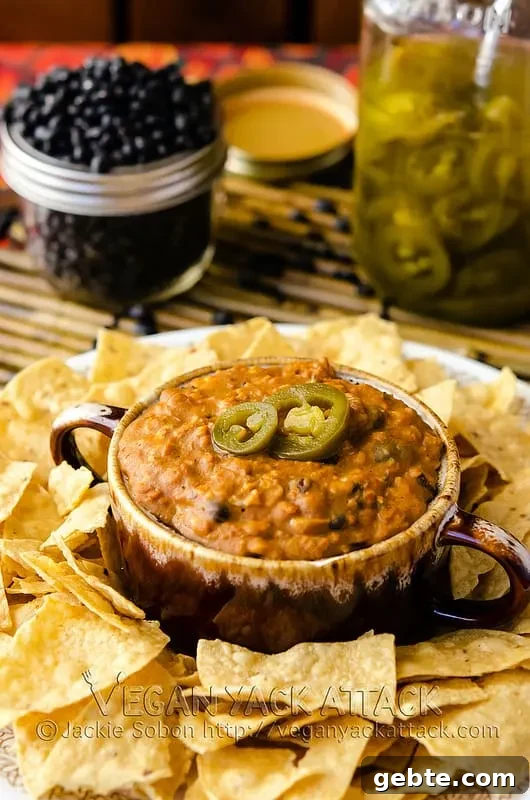 Cheezy Soyrizo Bean Dip