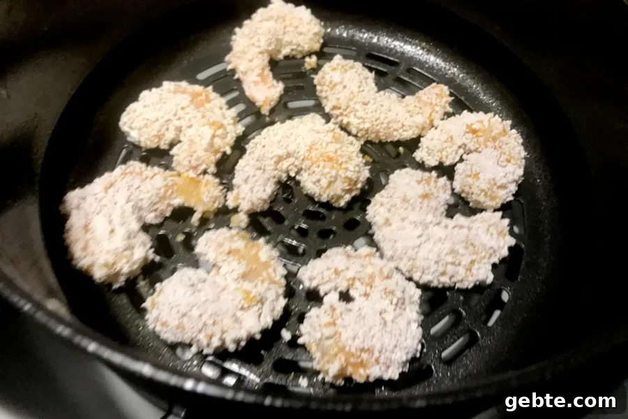 air fryer bang bang shrimp 