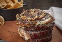 Grilled Skirt Steak Pinwheels with Garlic-Herb Filling