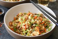 Deconstructed Egg Roll Bowl Recipe with Pork and Ginger-Soy Glaze