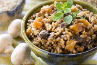 Instant Pot Lentils and Rice with Rutabaga (Vegan)