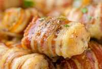 Honey-Glazed Chicken Bacon Bites Recipe