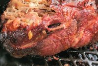 Smoked Pork Shoulder with Jack Daniel’s and Coca-Cola Glaze