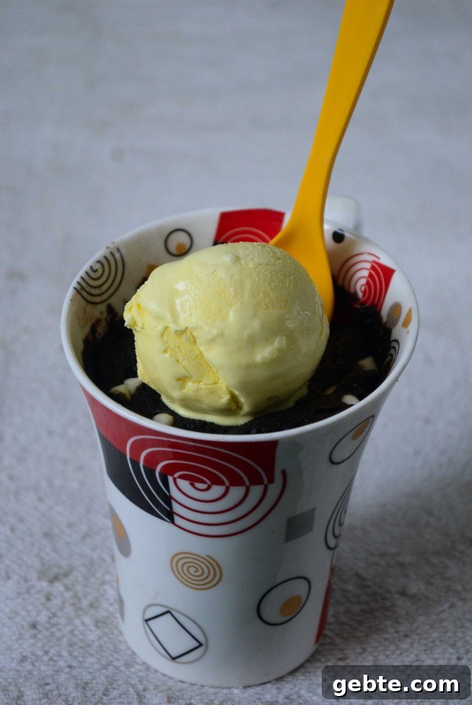 chocolate mug cake