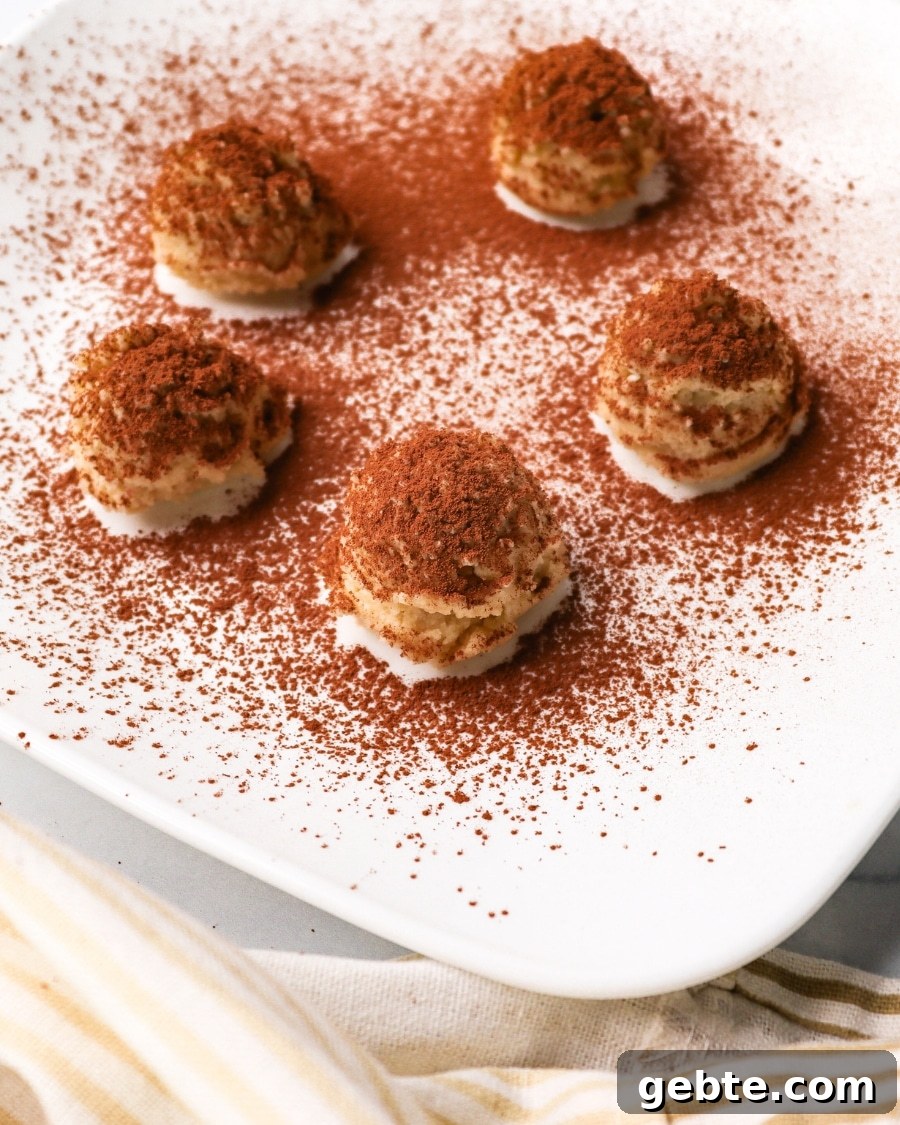 Bites of cottage cheese cookie dough