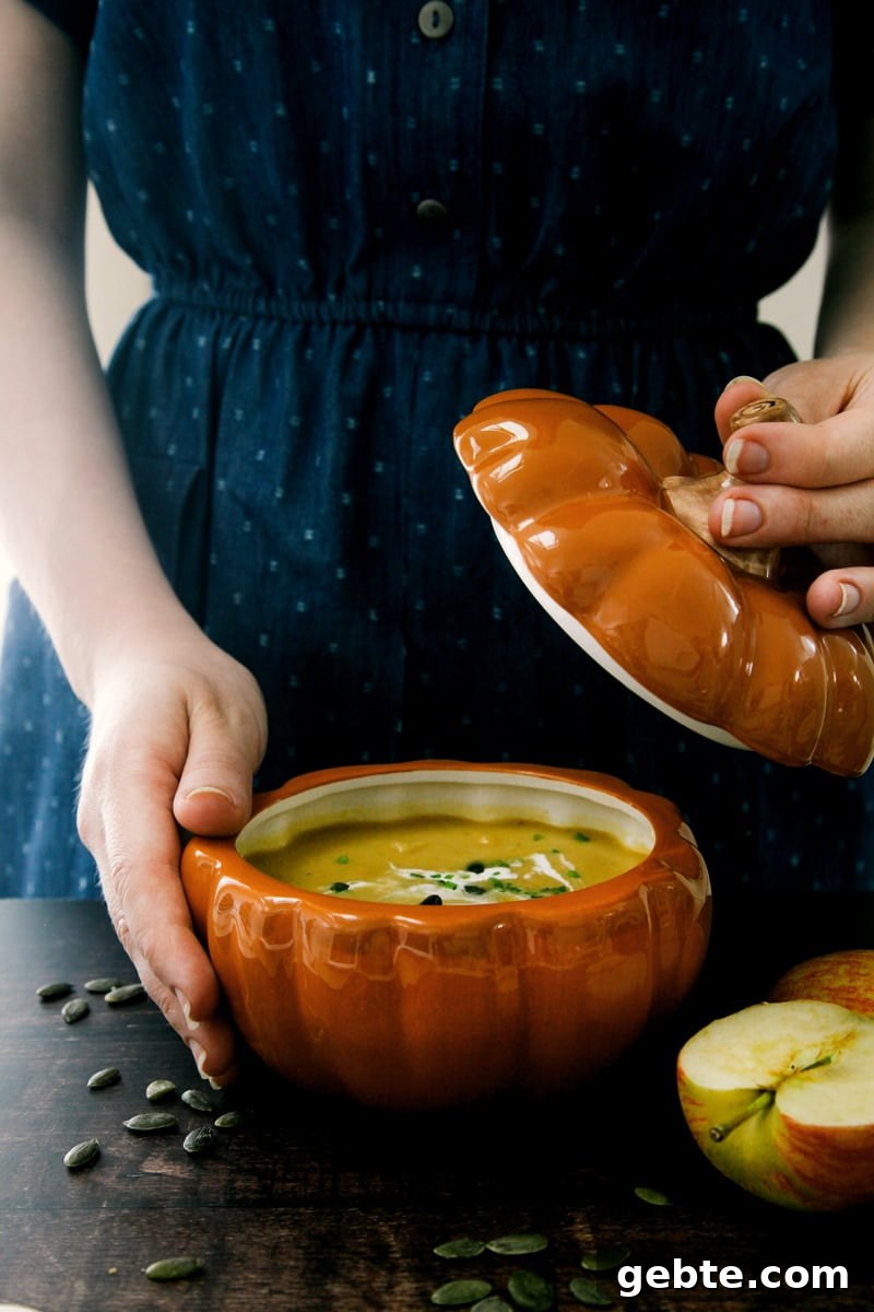 Pumpkin, Apple and Ginger Soup Recipe 3 Pumpkin, Apple & Ginger Soup