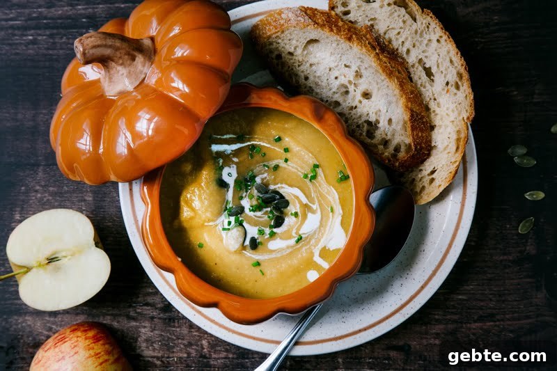 Pumpkin, Apple and Ginger Soup Recipe 4 Pumpkin, Apple & Ginger Soup