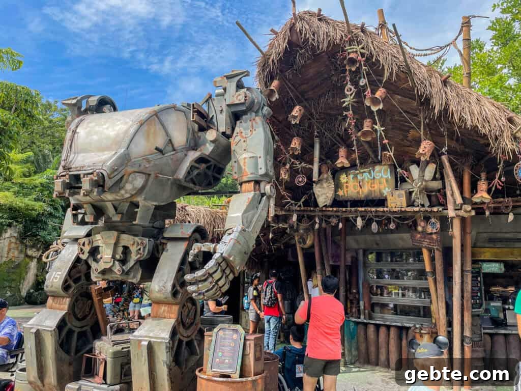 Pongu Pongu in Pandora at Disney's Animal Kingdom.