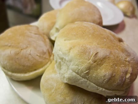 Hamburger Buns With the Bread Machine