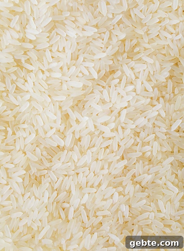 Uncooked White Rice Uncooked White Rice